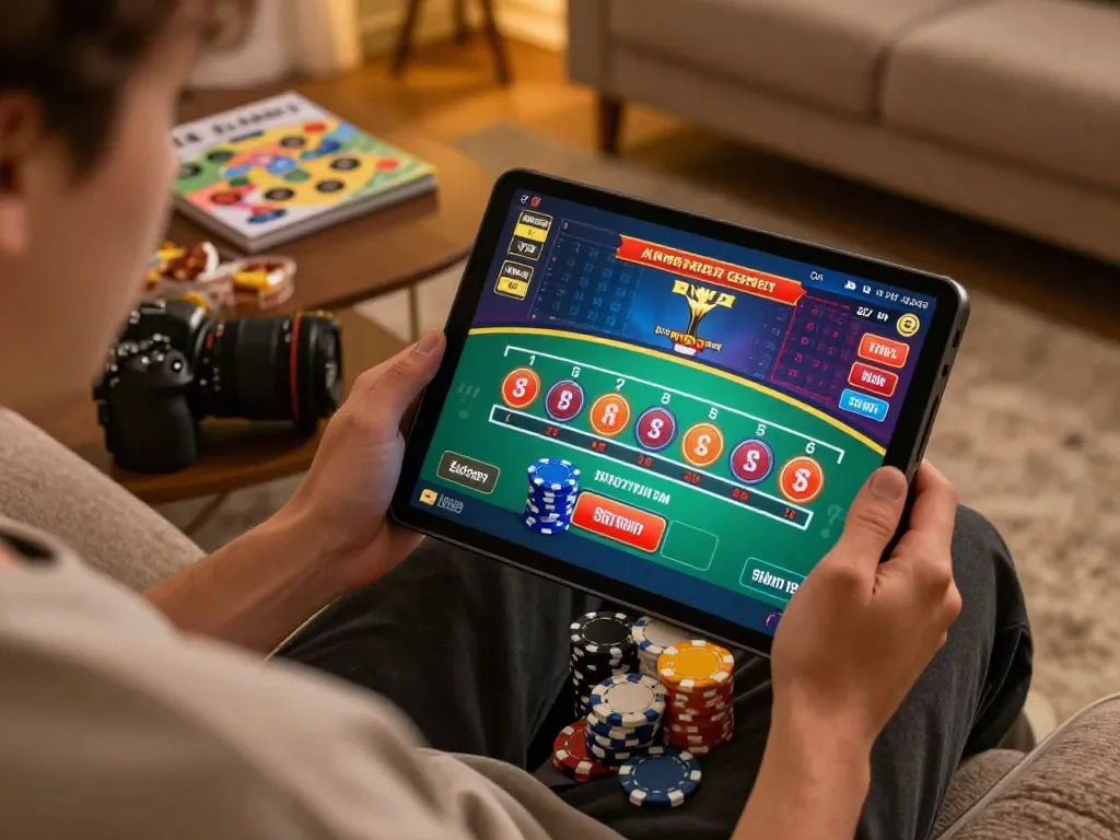 Engaging online baccarat game experience illustrating giải mã số học tactics and strategies.
