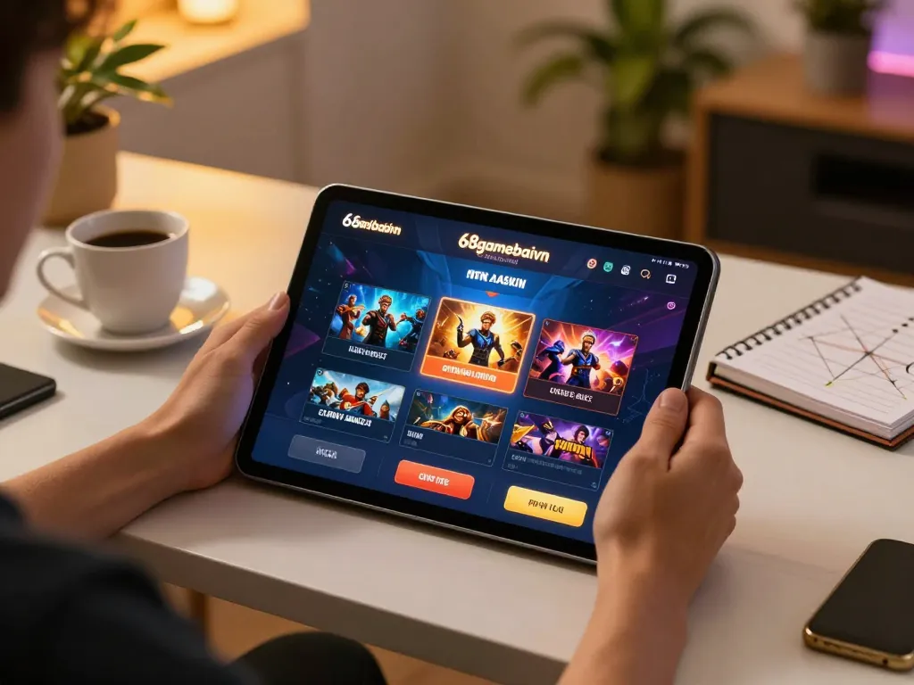 Engaging gameplay on 68gamebaivn mobile app showcasing exciting casino options.