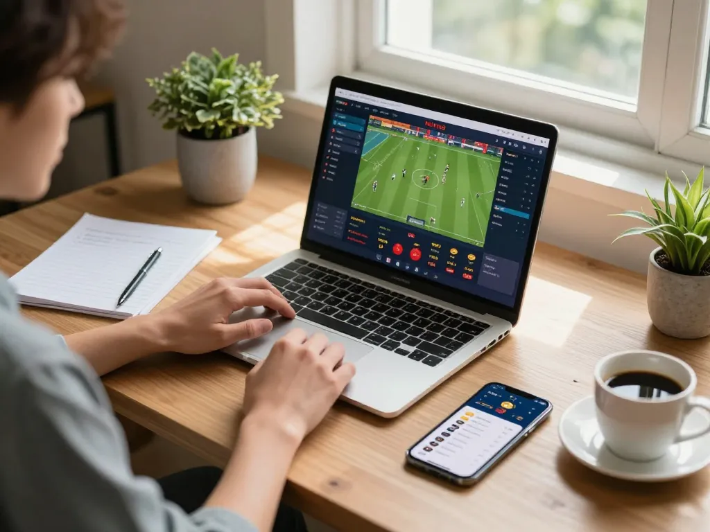 Bet on sports with win68 app while enjoying a cozy home setup for strategic gameplay.